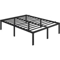 steel bed frame queen