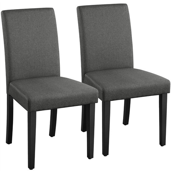 Yaheetech Dining Chairs Set of 2 Fabric Upholstered Parson
