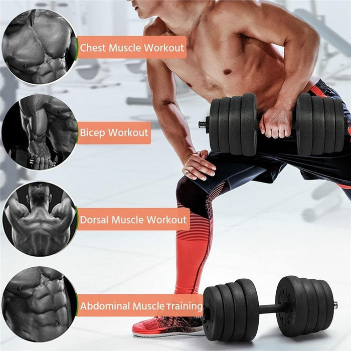 30 kg / 66 lb Dumbbell Set