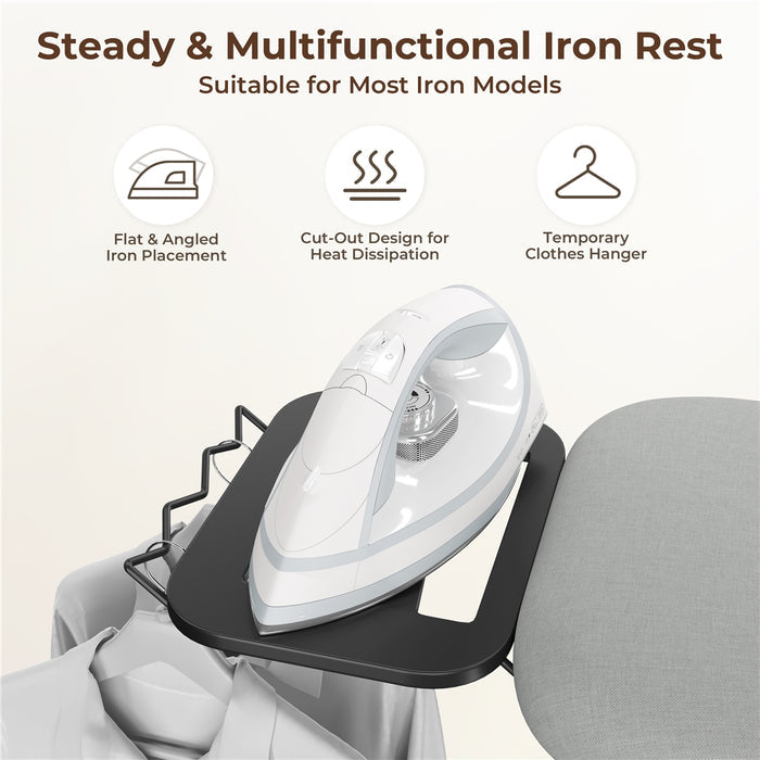Yaheetech Foldable Height-adjustable Full Size Ironing Board