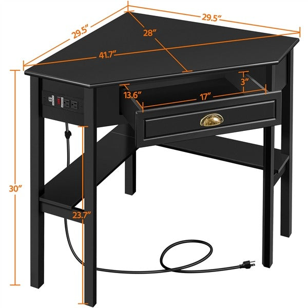Yaheetech L Shaped Computer Corner Table