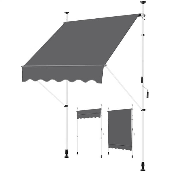 Yaheetech Manual Retractable Awning