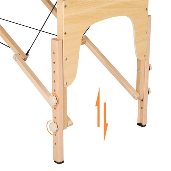 Yaheetech Massage Tables Portable Lash Bed