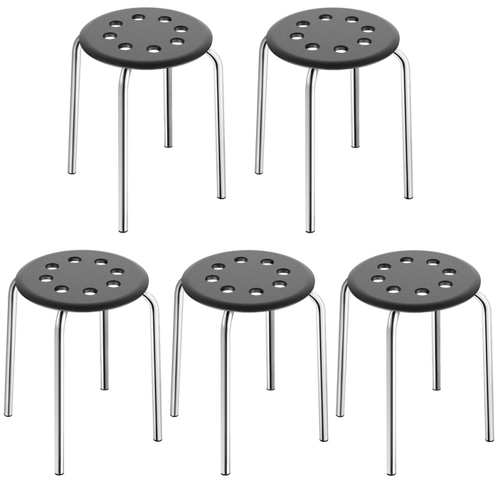 Yaheetech Padded Round Stacking Stool Set