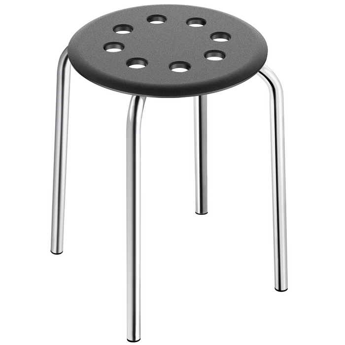 Yaheetech Padded Round Stacking Stool Set