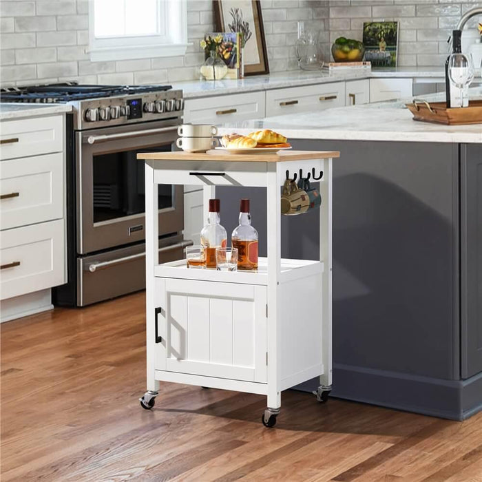 Yaheetech Rolling Kitchen Cart