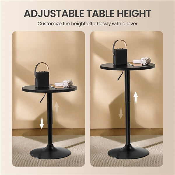 Yaheetech Round Bar Table