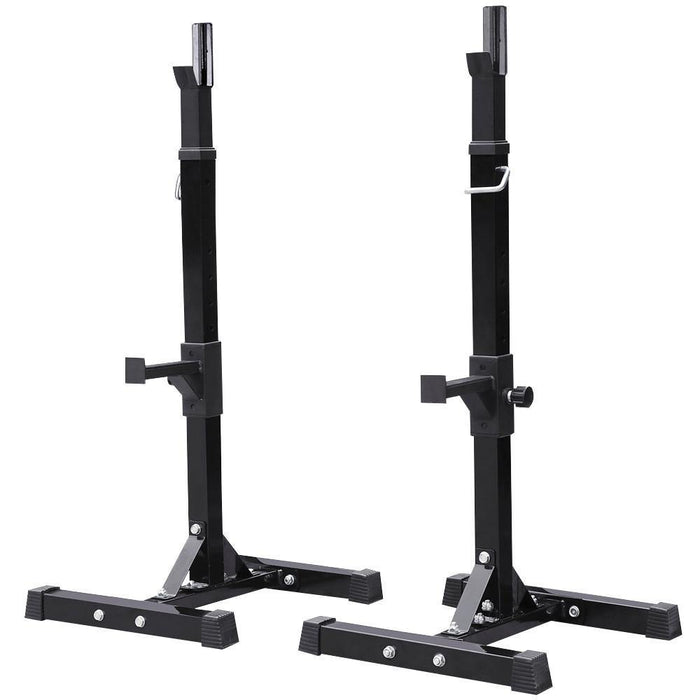 2pcs Adjustable Squat Rack