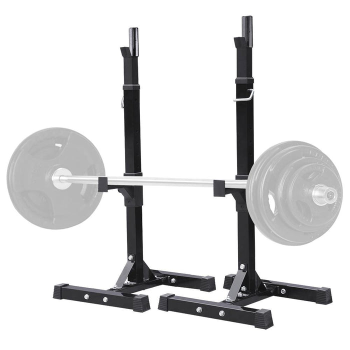 2pcs Adjustable Squat Rack