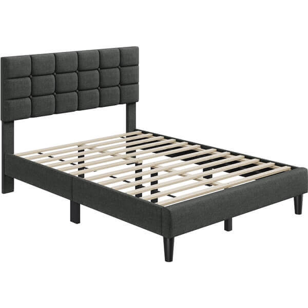 Yaheetech Upholstered Bed Frame