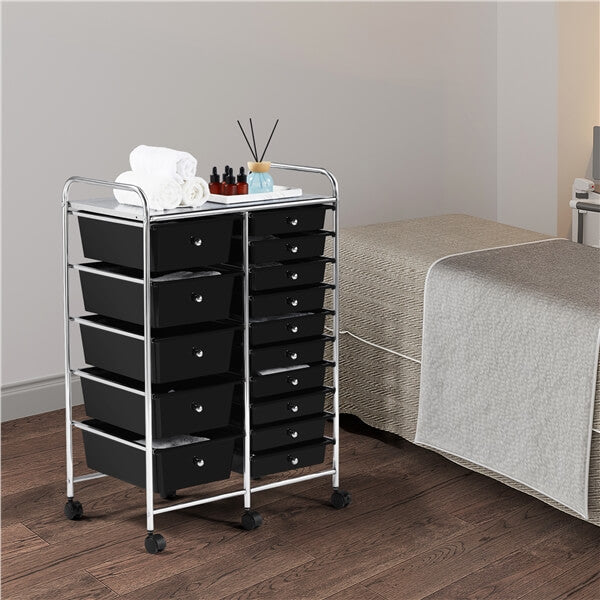 Yaheetech Utility Storage Cart with Wheels