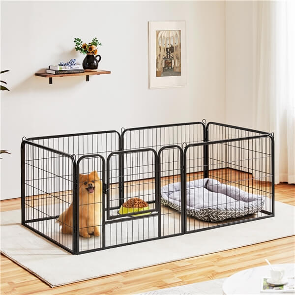 Yaheetech Wide Panel Dog Playpen, 6 Panels 24/40 inch