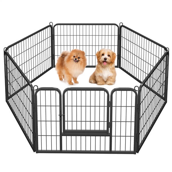 Yaheetech Wide Panel Dog Playpen, 6 Panels 24/40 inch