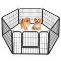 Yaheetech Wide Panel Dog Playpen, 6 Panels 24/40 inch